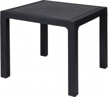 Galileo 5914102 Tavolo quadrato 80x80 cm da esterno pp effetto rattan