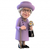 Gamevision GAV57406SINGPZ Minix Queen Elisabeth Action Figure per Bambini da 3+ Anni