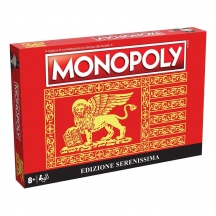 Gamevision WNM01774SINGPZ Monopoly Edizione Serenissima Gioco da Tavolo per Bambini da 8+ Anni