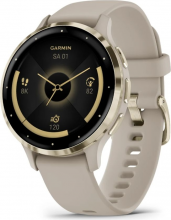Garmin 010-02785-02 Venu 3S Smartwatch 1.2" 41 mm 390 x 390 Pixel GPS GrigioOro