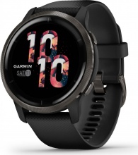 Garmin 10-02430-11 Venu 2 Smartwatch Fitness Gps Wi-Fi colore Black + Slate