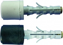 Geb 440796 Tassello Nylon Casa � 20 Col.Bianco Blister Pz 3