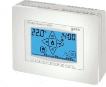 Geca 35262141 Cronotermostato Giornaliero e Setteminale Touch Screen Bianco GSM