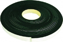 Geko 130014 Guarnizione In Gomma Adesiva Muss Nero mm 15x10 mt. 5