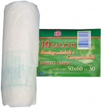 Gel-Sac 830169 Sacchetto Immon� Biodegradabili cm 50x60 Set 10 pezzi