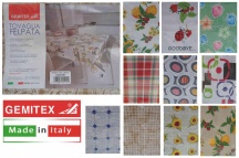 Gemitex S1160000 Tovaglia Felpata Tonda cm 160