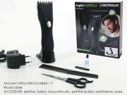 General Trade 516829 Tagliacapelli Senza Filo Ricaricabile Nero