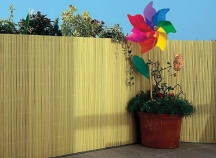 Giardini del Re MZ8005BEIGE150 Arella Doppia Bamboo in Pvc 1,5 x 3,0 M Beige