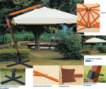 Giardini del Re Paolo Orizzontale Maxima 200 Palo Orizzontale per Ombrellone Maxima cm 200