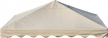 VivaGarden TOP COPERTURA MAXIMA ECRU Copertura Gazebo 3x3 Top di ricambio poliestere 400gmq Ecr�