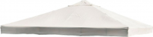Giardini del Re Top Copertura Legno 3x3 Bianco Telo Gazebo 3x3 Copertura Top di ricambio 160 gmq Bianco