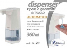 Gicos GC815676 Dispenser Sapone Liquido Automatico ml 360