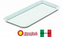 Giganplast 010361 Piatto Rettangolare Salumi cm 42x23 Bianco