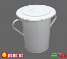 Giganplast 016950 Vaso Comodo Diametro cm 28x32h Articolo 8750M Bi