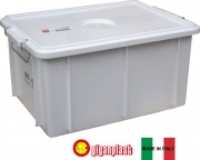 Giganplast 017995 Coperchio per Cassetta Box cm 40x30 Bianco