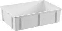 Giganplast 1875M2BI Cesta per Alimenti 60x40x11h cm Bianco  Trasport