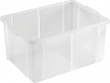 Giganplast 2600M1BI Cesta per Alimenti Capacit� 40 litri cm 50x40x25 h Bianco