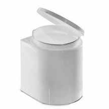 Giganplast 4180MBI Pattumiera Pensile Bianca 4180M - 4180Manico BI