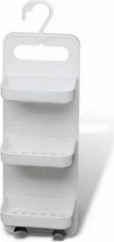 Giganplast 5550MBI Portasapone Doccia Piani 3 Bianco 5550M - 5550Manico BI