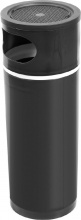Giganplast 5970M1N Portacenere Cigar Nero 25 H.70