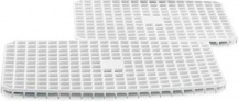 Giganplast 6700P1 Tappeto Lavello Bianco 33x24 6700P