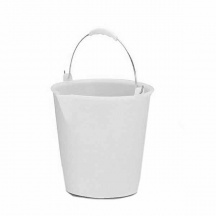 Giganplast 7250P5 Secchio Con Becco Bianco lt 18