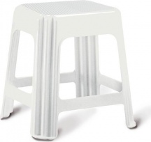 Giganplast 7590MBI Sgabello Novanta Bianco 42x34 h. 42 7590M - 7590Manico BI
