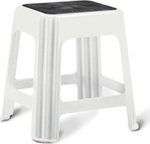 Giganplast 7595MBI Sgabello Novanta Bianco 42x34 h. 42 As 7595M - 7595Manico BI