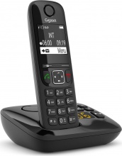 Gigaset S30852H2836K101 Telefono Cordless DECT con Vivavoce Nero S30852-H2836-K101 AS690A