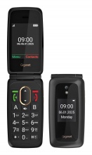 Gigaset S30853-H1235-R101 Telefono per Anziani GL795 2.8" 4G Nero