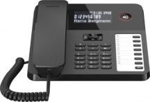 Gigaset SIEDESK600BLACK Desk 600 Black telefono analogico con Display