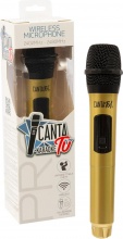 Giochi Preziosi CTC14000GD CANTA TU Microfono Karaoke Wireless per PRO 2023 Oro