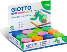 Giotto 233000 Conf. 24 Temperamatite 3 Fori