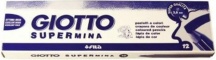 Giotto 23905300 Pastelli Supermina Rosa Fluo 12 pezzi