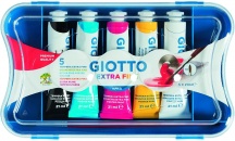 Giotto 327100 Confezione 5 Tubi Tempera e x tra 21ml