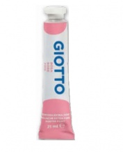 Giotto 355006 Confezione 6 Tubi Tempera 21 ml Rosa