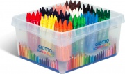 Giotto 524300 Pastelli Cera Colori Assortite Confezione da 144