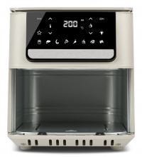 Girmi FG8401 Friggitrice ad Aria 6,5 Litri 1700W con Timer Beige Ecofrit Crisp