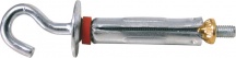 Giussani TA019 Tasselli in Acciaio � 6 mm L. 30 mm con Gancio aperto Cf 200 Pz