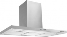 Glem Gas GHB984IX Cappa Aspirante 90 cm Cucina a Parete Classe A Acciaio Inox