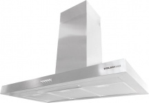 Glem Gas GHB986IXA Cappa Cucina Filtrante a Parete Larghezza 90 cm Classe A Inox GHB990IXA