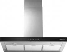 Glem Gas GHB990IXA Cappa Cucina Filtrante a Parete 90 cm Classe A InoxNero