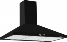 Glem Gas GHP945BK Cappa Cucina AspiranteFiltrante a Parete 90 cm Classe C Nero