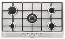 Glem Gas P95FXV Piano Cottura 5 Fuochi a Gas 86 cm Acciaio Inox