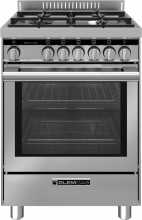Glem Gas ST664VI Cucina a Gas 4 Fuochi Forno a Gas Ventilato 60x60 Classe A Inox