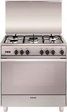 Glem Gas U855VI Cucina a Gas 5 Fuochi Forno a Gas Ventilato Grill 80x50 cm