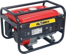 Globex QS2500 Generatore di corrente Benzina Motore 4T 4kW5.4Hp 13Lt  GX2500GE