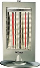 Globex 493232 Stufa Elettrica al Carbonio Potenza 1200 Watt Oscillante