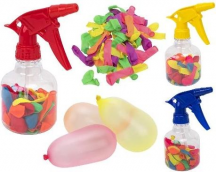 Globo 41882 Spruzzino con 50 Bombe DAcqua Gioco da Spiaggia Assortito -  WTOY