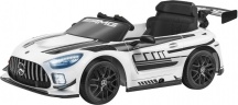 Globo 42385 Macchina Elettrica Bambini 3+ Anni Mercedes AMG GT3 Bianco Espidiko